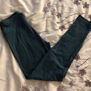 LuLaRoe OS Slate Blue Leggings EUC